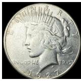 1927-S Silver Peace Dollar CLOSELY UNCIRCULATED