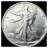 1918-S Silver Walking Liberty Half Dollar CLOSELY