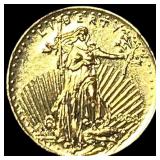 Saint-Gaudens Double Eagle 1907 $20 Gold UNCIRCULA