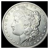 1887-O Silver Morgan Dollar NEARLY UNCIRCULATED