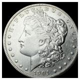 1901-S Silver Morgan Dollar CLOSELY UNCIRCULATED