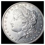 1901-S Silver Morgan Dollar CLOSELY UNCIRCULATED