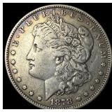 1878 Silver Morgan Dollar NEARLY UNCIRCULATED