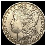 1891-O Silver Morgan Dollar CHOICE AU