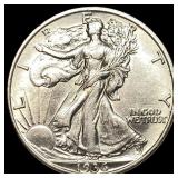 1936-D Silver Walking Liberty Half Dollar UNCIRCUL