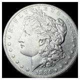 1884-S Silver Morgan Dollar NEARLY UNCIRCULATED
