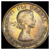 1953 Canada Silver 1 Dollar CLOSELY UNCIRCULATED