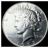 1935 Silver Peace Dollar CLOSELY UNCIRCULATED