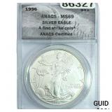 1996 Silver Eagle ANACS MS69