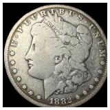 1882-CC Silver Morgan Dollar LIGHTLY CIRCULATED