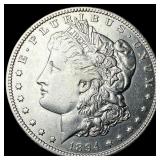 1894-O Silver Morgan Dollar CHOICE AU