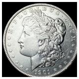 1901 Morgan Silver Dollar CLOSELY UNCIRCULATED