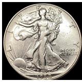 1938-D Silver Walking Liberty Half Dollar CLOSELY