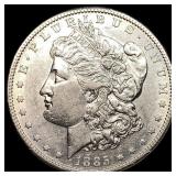 1885-S Silver Morgan Dollar CLOSELY UNCIRCULATED
