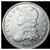 1831 Capped Bust Silver Quarter CLOSELY UNCIRCULAT