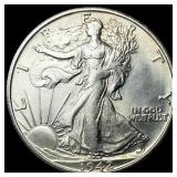 1942-S Silver Half Dollar UNCIRCULATED
