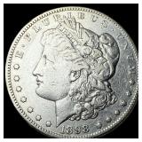 1898-S Silver Morgan Dollar NEARLY UNCIRCULATED