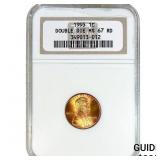 1995 Wheat Cent NGC MS67 RD