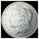 1891-O Silver Morgan Dollar LIGHTLY CIRCULATED