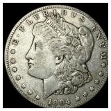 1904-S Silver Morgan Dollar LIGHTLY CIRCULATED