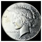 1928 Peace Silver Dollar CLOSELY UNCIRCULATED