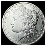 1897-O Silver Morgan Dollar CLOSELY UNCIRCULATED