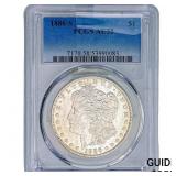 1886-S Morgan Silver Dollar PCGS AU58