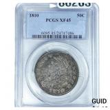 1810 Capped Bust Half Dollar PCGS XF45
