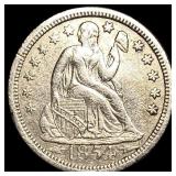 1854-O Silver Seated Liberty Dime CLOSELY UNCIRCUL