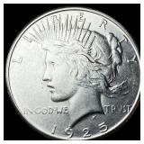 1925-S Silver Peace Dollar CHOICE AU