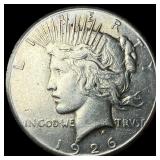 1926 Peace Silver Dollar CLOSELY UNCIRCULATED