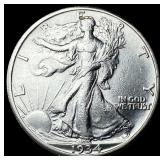 1934-S Silver Half Dollar Walking Liberty CLOSELY