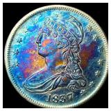 1837 Capped Bust Half Dollar CLOSELY UNCIRCULATED