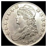 1826 Capped Bust Half Dollar CLOSELY UNCIRCULATED