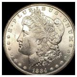 1884-CC Silver Morgan Dollar CHOICE BU