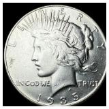 1935 Silver Peace Dollar UNCIRCULATED