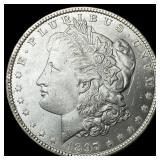 1897 Silver Morgan Dollar CHOICE BU