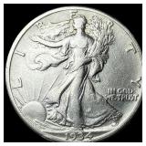 1934-S Silver Walking Liberty Half Dollar CLOSELY