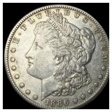 1886-S Silver Morgan Dollar CLOSELY UNCIRCULATED
