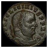 Roman Empire Licinius I 284-305 Bi Nummus UNCIRCU
