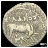 Illyria 260-167/98 BC Silver Drachm NEARLY UNCIRC