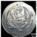 Tabaristan 780-796 AD Silver Hemidrachm UNCIRCULA
