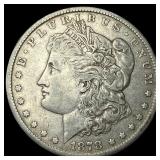 1878-CC Silver Morgan Dollar NEARLY UNCIRCULATED