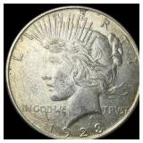 1923-S Silver Peace Dollar CLOSELY UNCIRCULATED