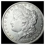 1881 Morgan Silver Dollar CHOICE AU