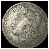 1901-S Silver Morgan Dollar NICELY CIRCULATED