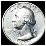 1932 Silver Washington Quarter CLOSELY UNCIRCULATE