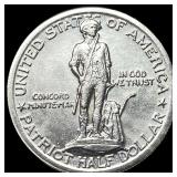 1925 Silver Lexington-Concord Sesquicentennial Hal