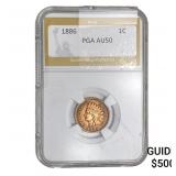 1886 Indian Head Cent PGA AUAU50