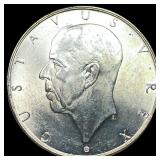 1938 Sweden Silver 2 Kroner UNCIRCULATED